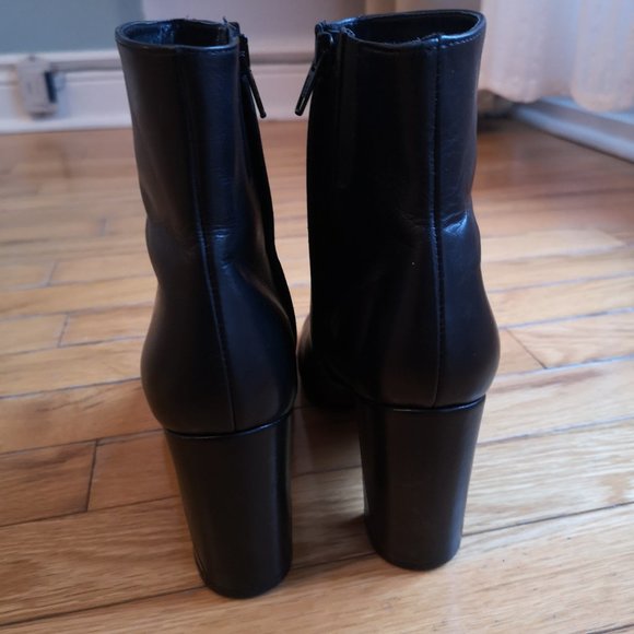 Heel ankle black booties from Comptoir des Cotonniers - Picture 3 of 6